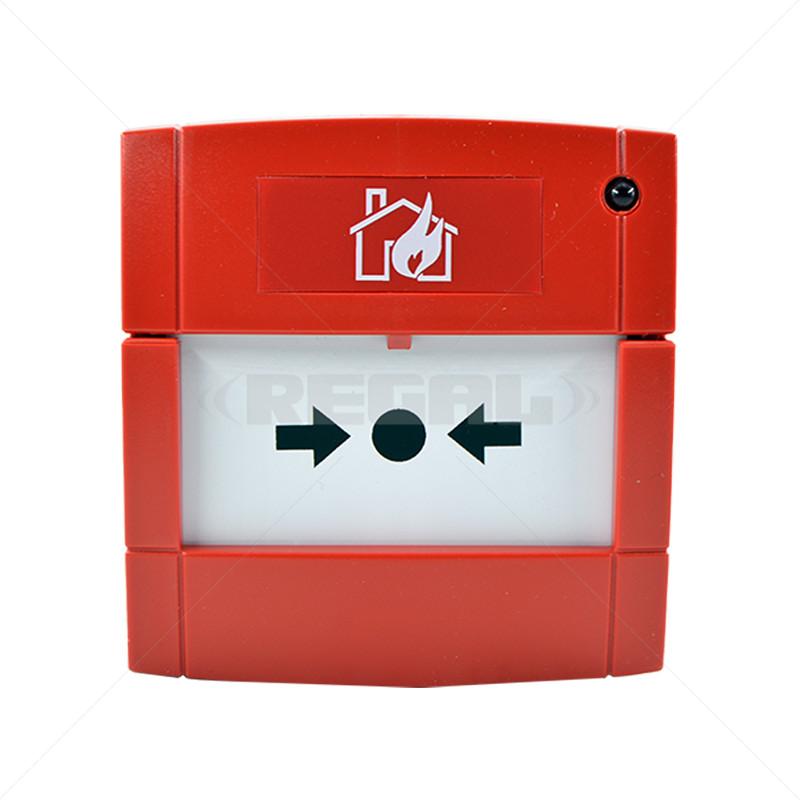 Ziton Zp Addressable Call Point Flush Mount Red Hmi