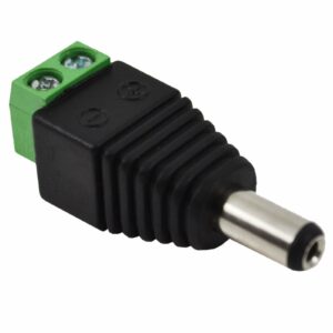 DC Jack Male - incl. Terminal Screws